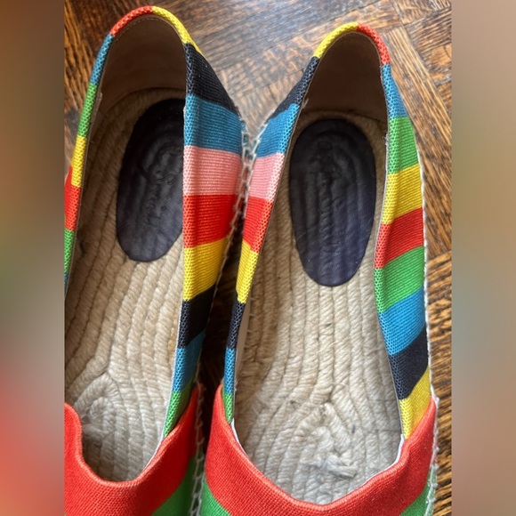 PAUL SMITH Rainbow Striped Men’s Espadrilles Shoes Size 43 - Picture 6 of 12